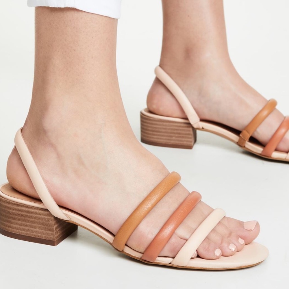 NWOT Madewell Addie Slingback Sandals